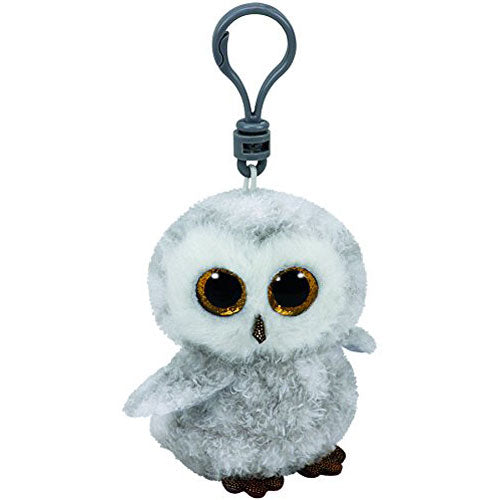 Ty Beanie Boos Owlette the White/Gray Owl - Clip