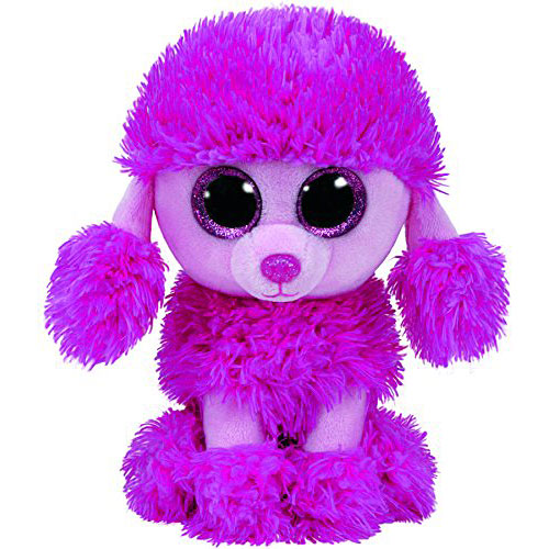 Ty Beanie Boos PATSY Pink Poodle Dog 6"