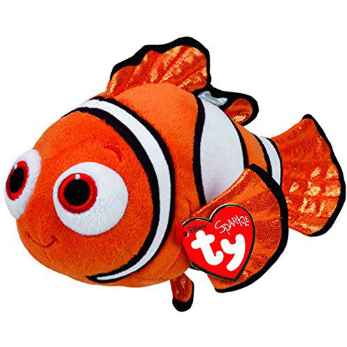 Ty Beanie Babies Finding Dory Nemo Regular Plush