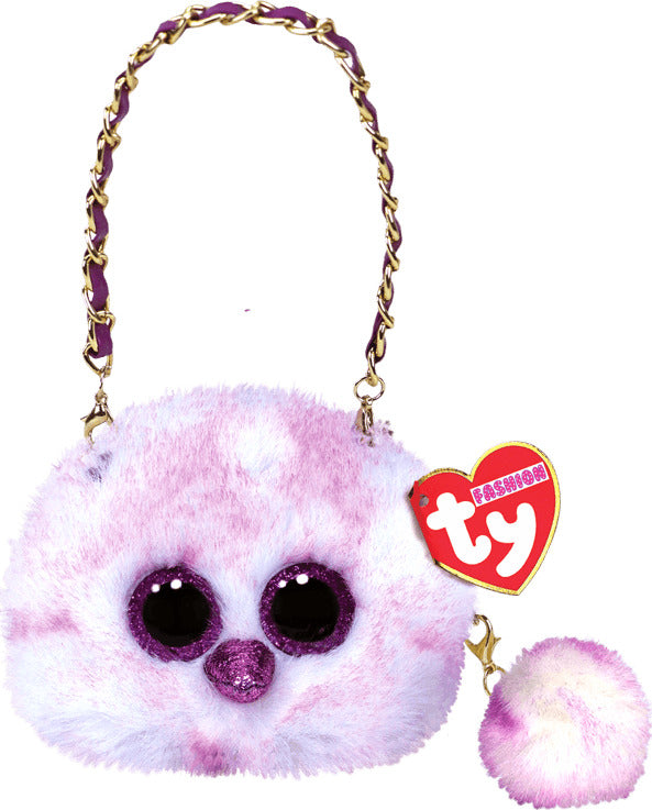 Kenya, Lavender Ostrich Mini Purse