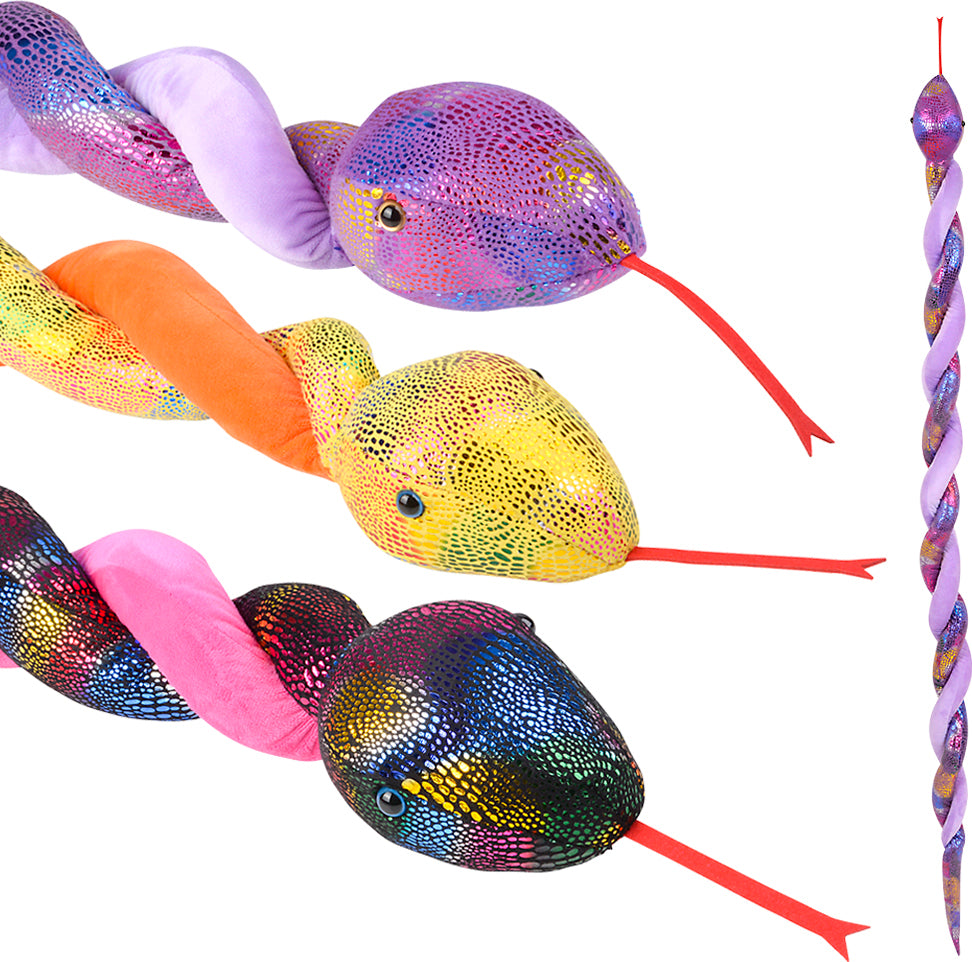 67" Twisty Snake Metallic Assortment A