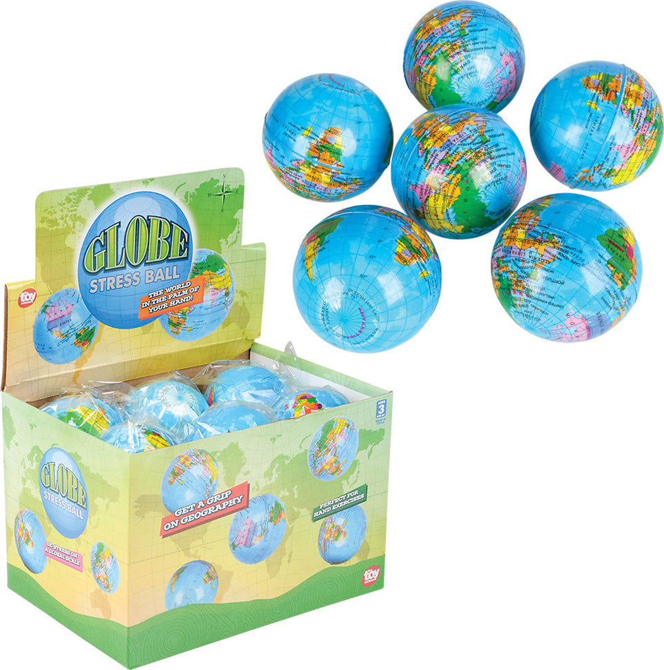 3" Globe Stress Ball