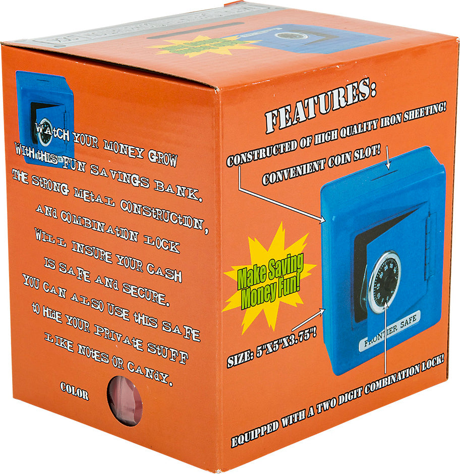 6" Frontier Combination Safe Bank