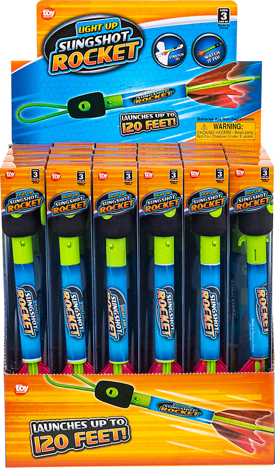 9.5" Light-up Slingshot Rocket