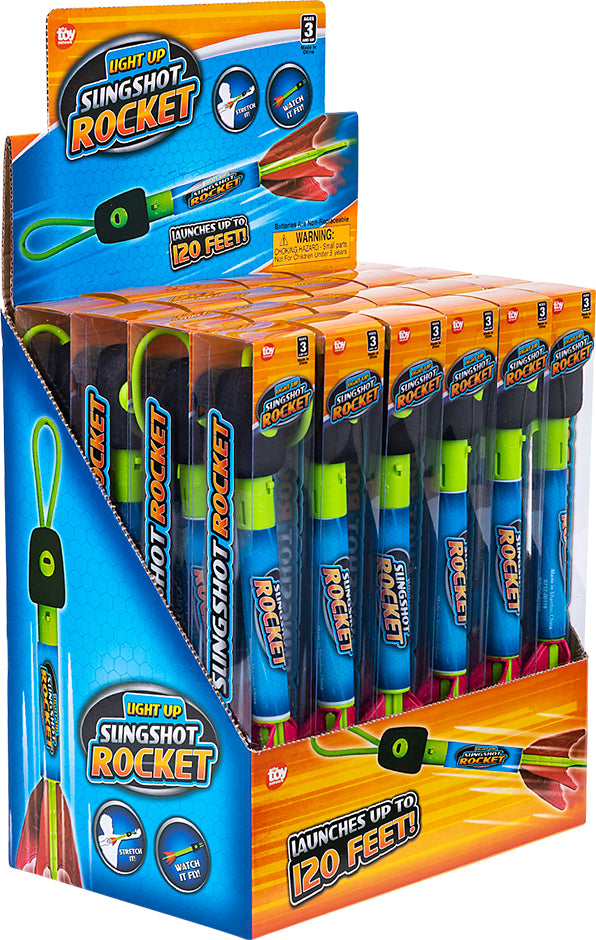 9.5" Light-up Slingshot Rocket
