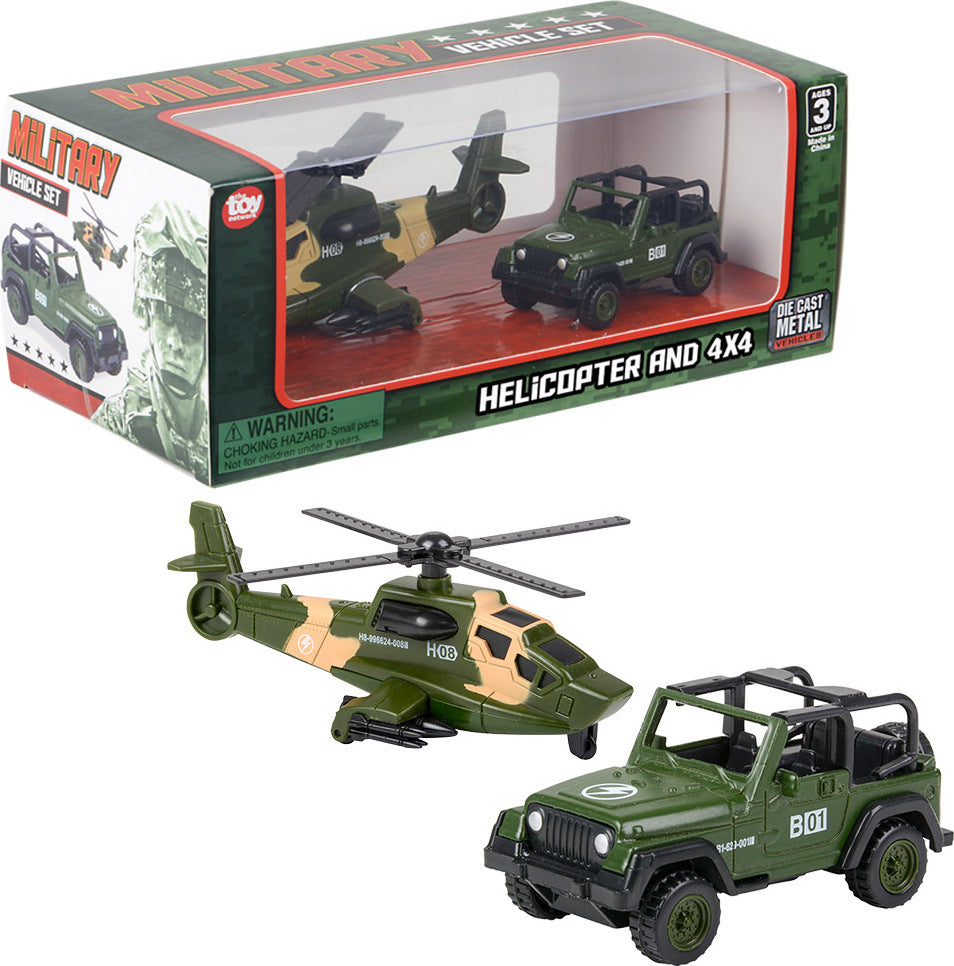 2pc Die-cast Military Set 24/