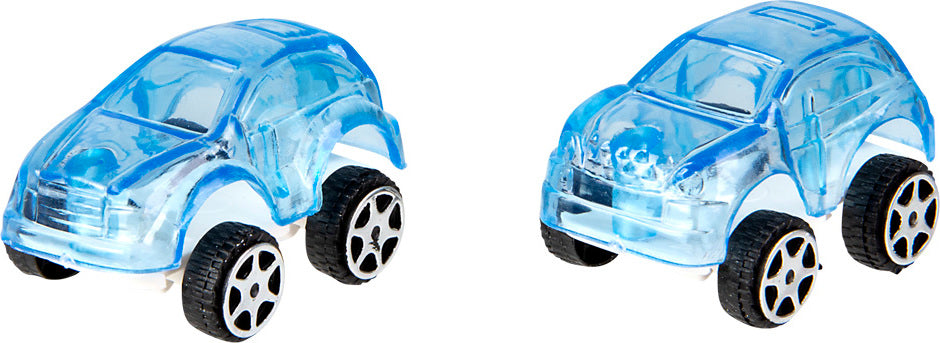 Mini Transparent Action Cars 8 Pack