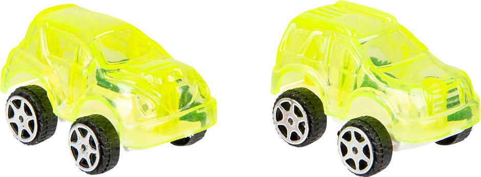 Mini Transparent Action Cars 8 Pack