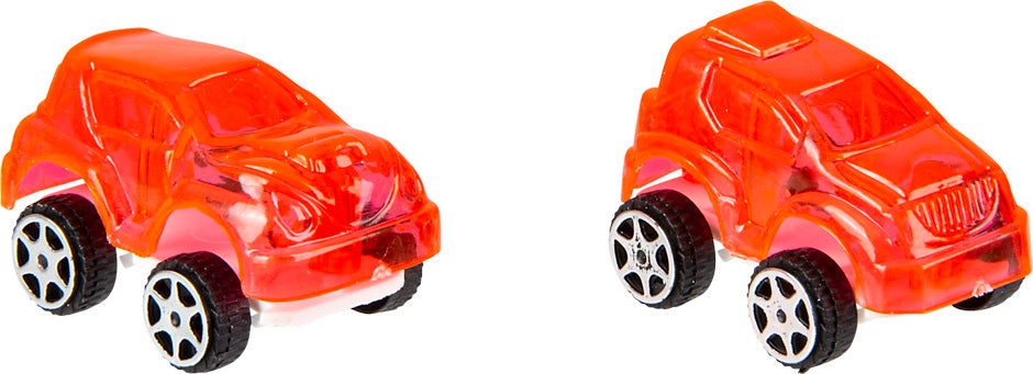 Mini Transparent Action Cars 8 Pack