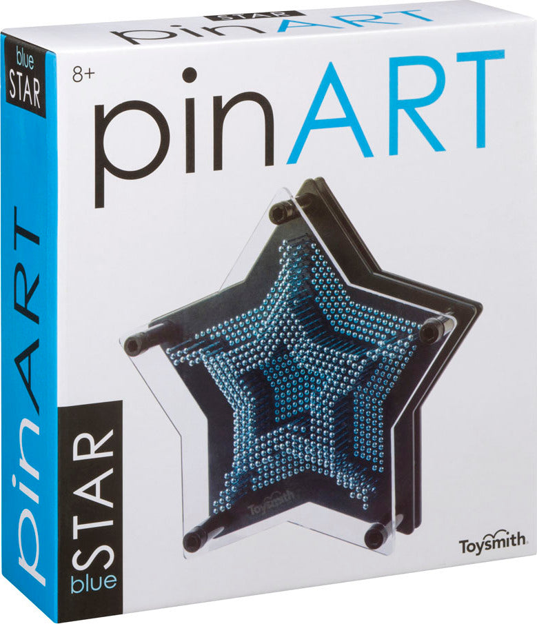 Pin Art Blue Star