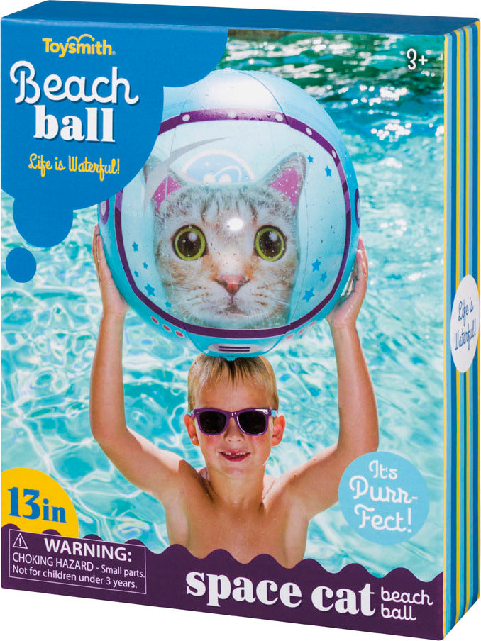 BEACH BALL SPACE CAT