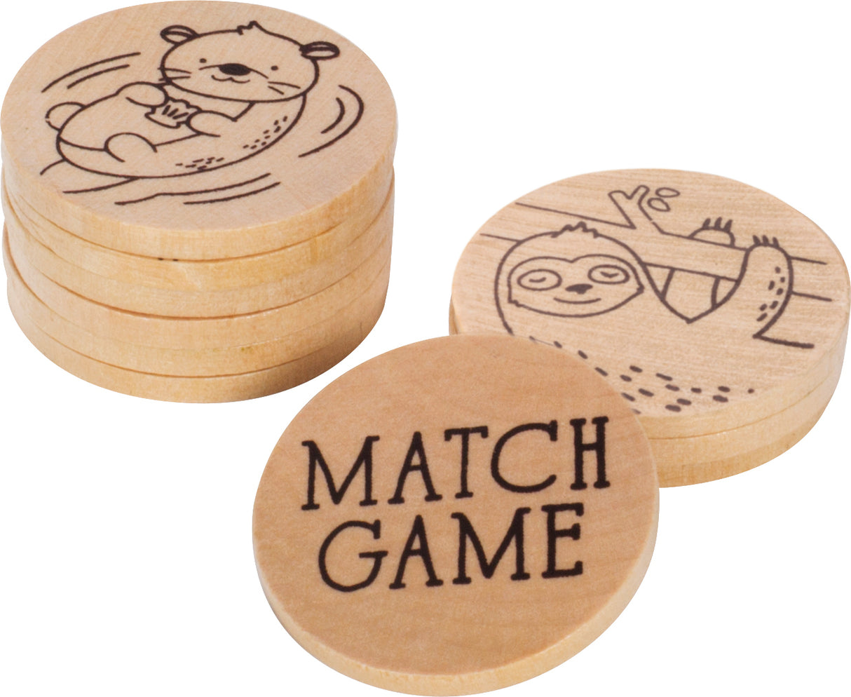 Wooden Match Game