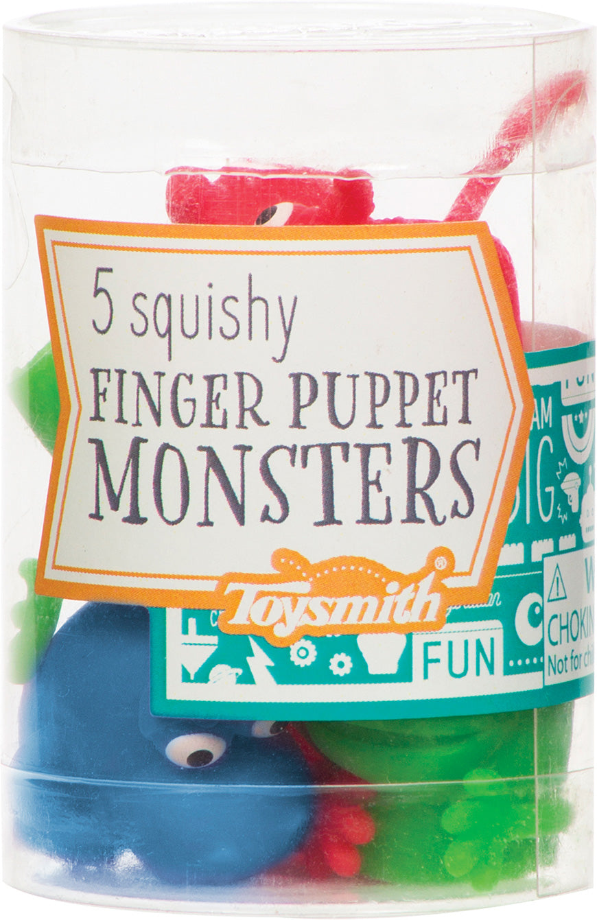Squishy Fngr Puppet Monsters
