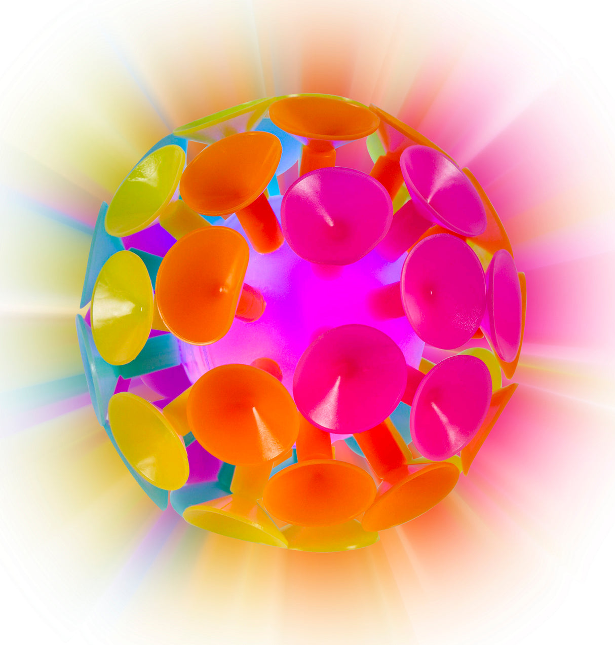 Jumbo Light Up Suction Ball