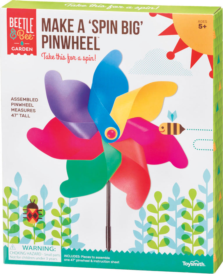 Make A Spin Big Pinwheel