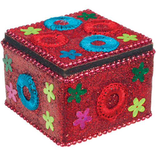 Glitter Trinket Box