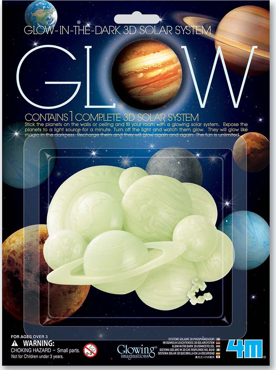 Glow 3D Solar System