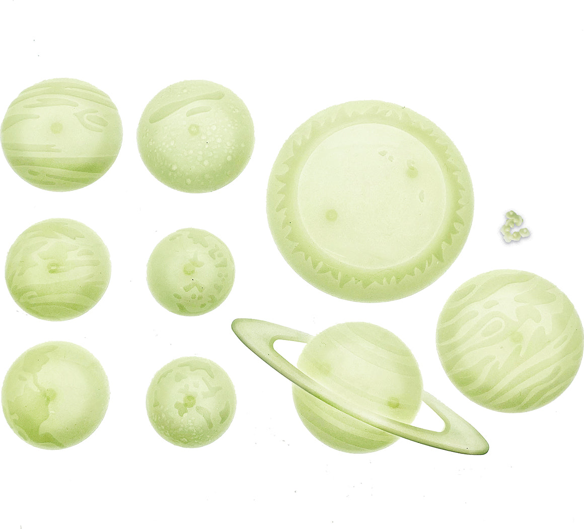 Glow 3D Solar System