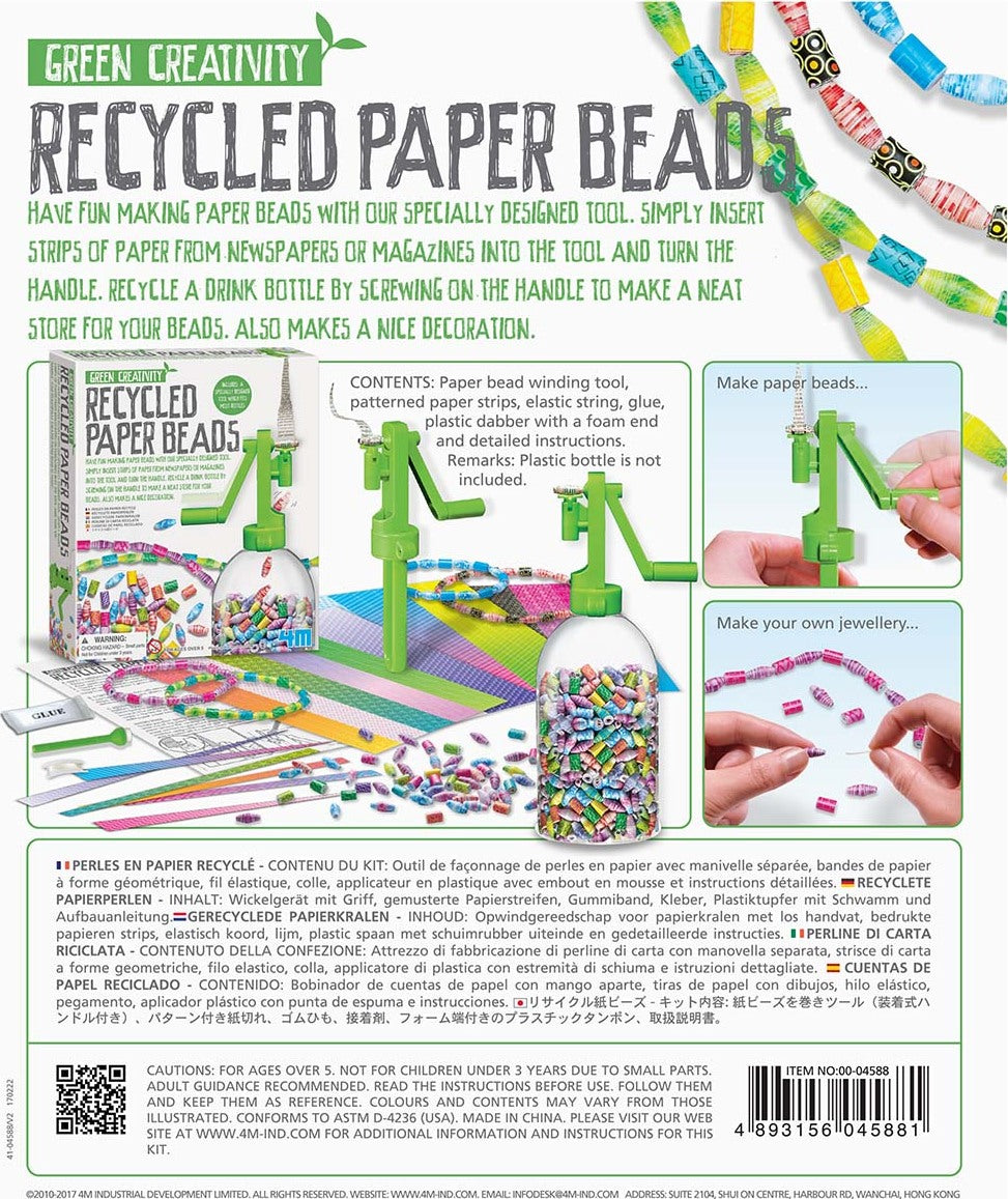 Recycled Paper Beads
