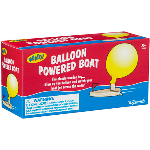 Balloon Powered Boat