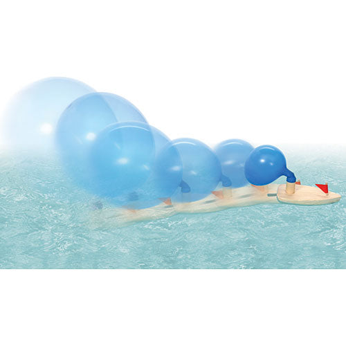Balloon Powered Boat