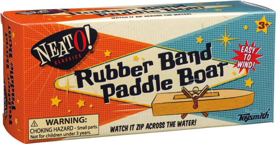 Rubber Band Paddle Boat