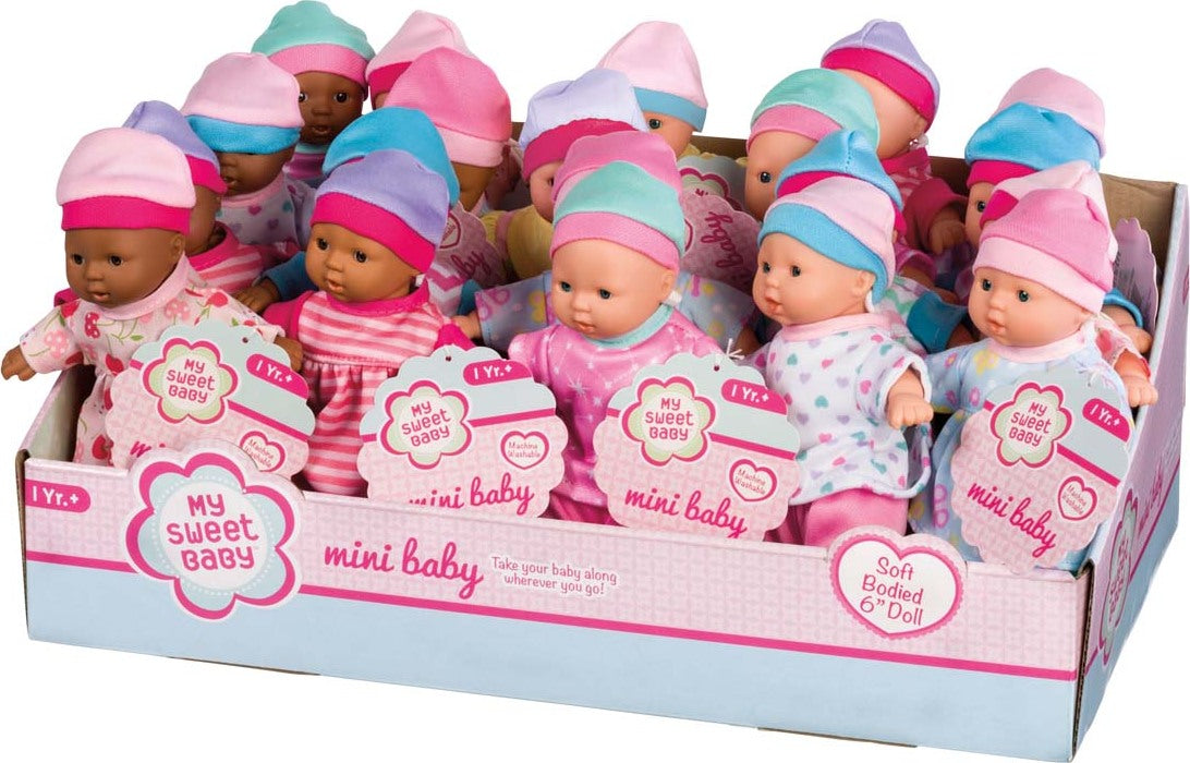 Mini Babies-Asst Skin Tones