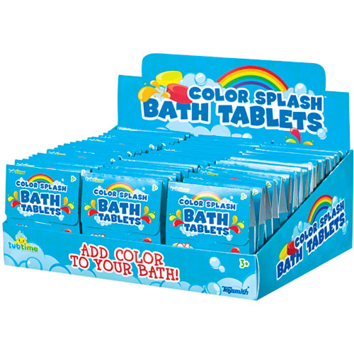 Color Splash Bath Tabs