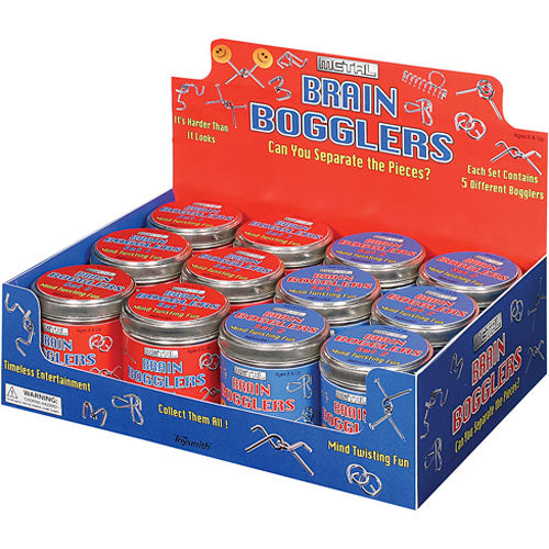 Brain Boggler Gift Tin