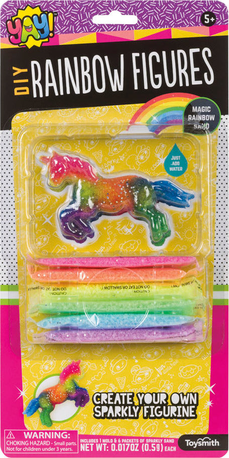 DIY RAINBOW FIGURES