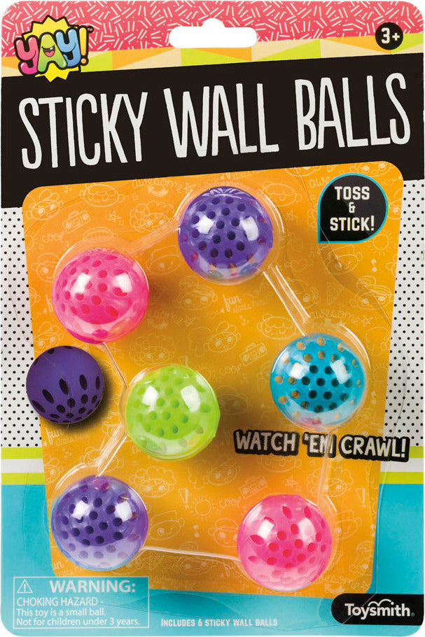 Sticky Wall Balls.