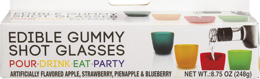 Edible Gummy Shot Glasses