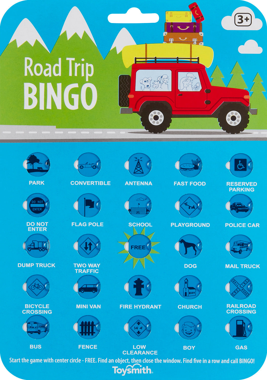 Road Trip Bingo