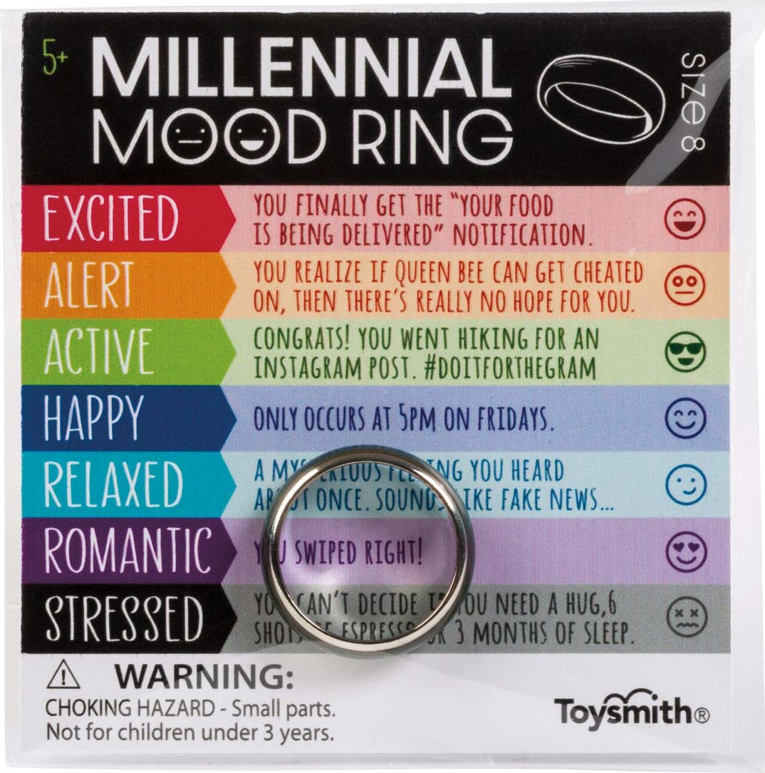 MILLENNIAL MOOD RINGS