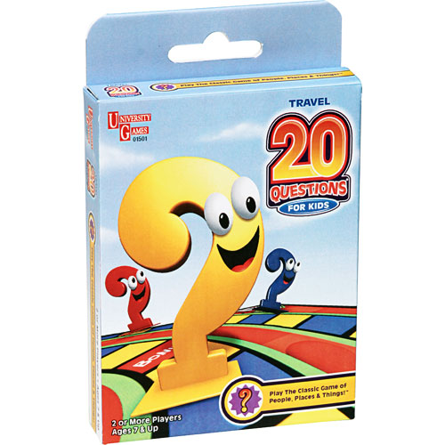 20 Questions For Kids Card Game
