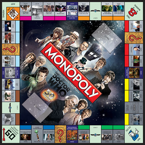 Doctor Who 50th Anniversary - MONOPOLY