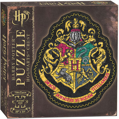 Harry Potter Hogwarts Crest (Shaped) - PUZZLES (750 PIECE)