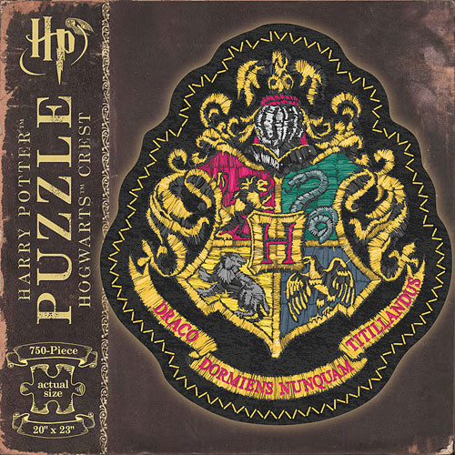 Harry Potter Hogwarts Crest (Shaped) - PUZZLES (750 PIECE)