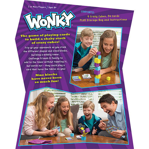 Wonky: The Crazy Cubes Card Game