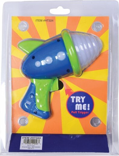 Flashing Space Gun with Sound