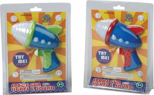 Flashing Space Gun with Sound