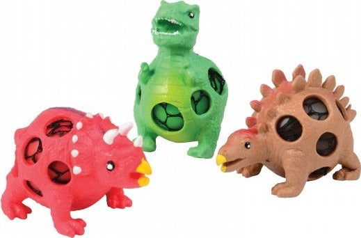 Squeeze Mesh Ball Dino (sold single)