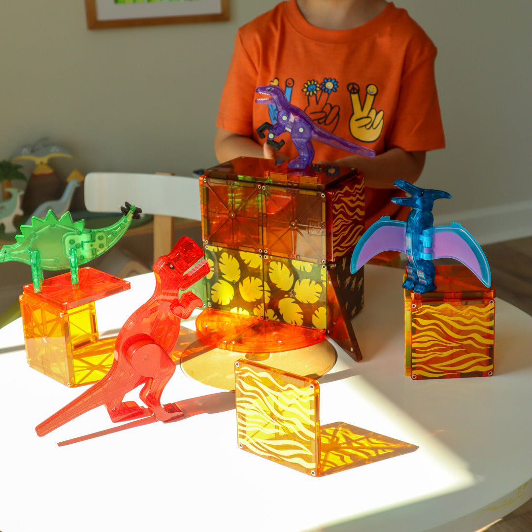 Magna-Tiles Dino World (40 Piece Set)