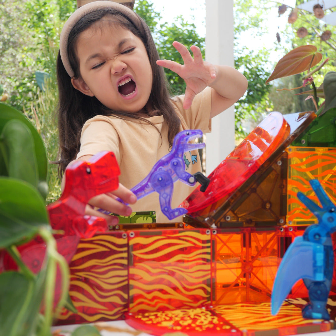 Magna-Tiles Dino World (40 Piece Set)