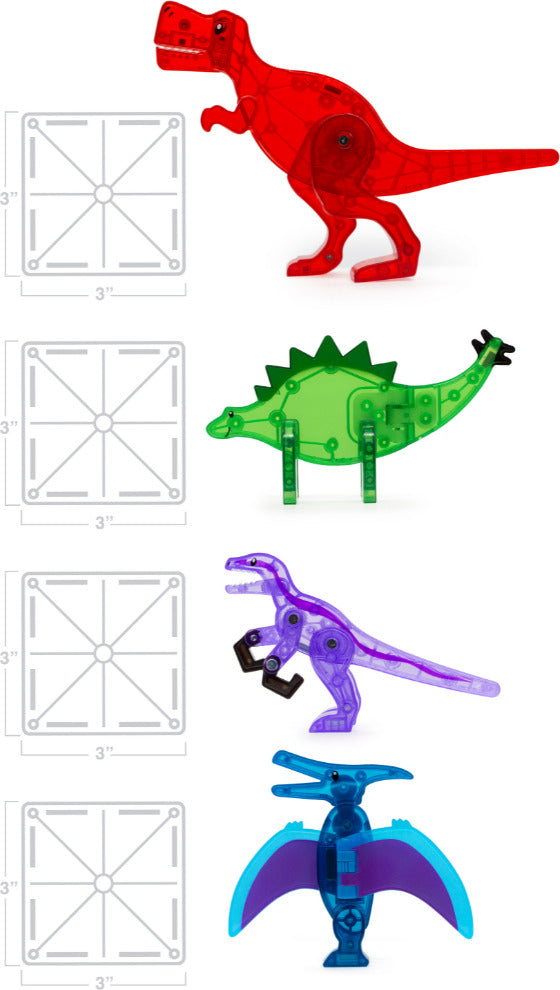 Magna-Tiles Dino World (40 Piece Set)