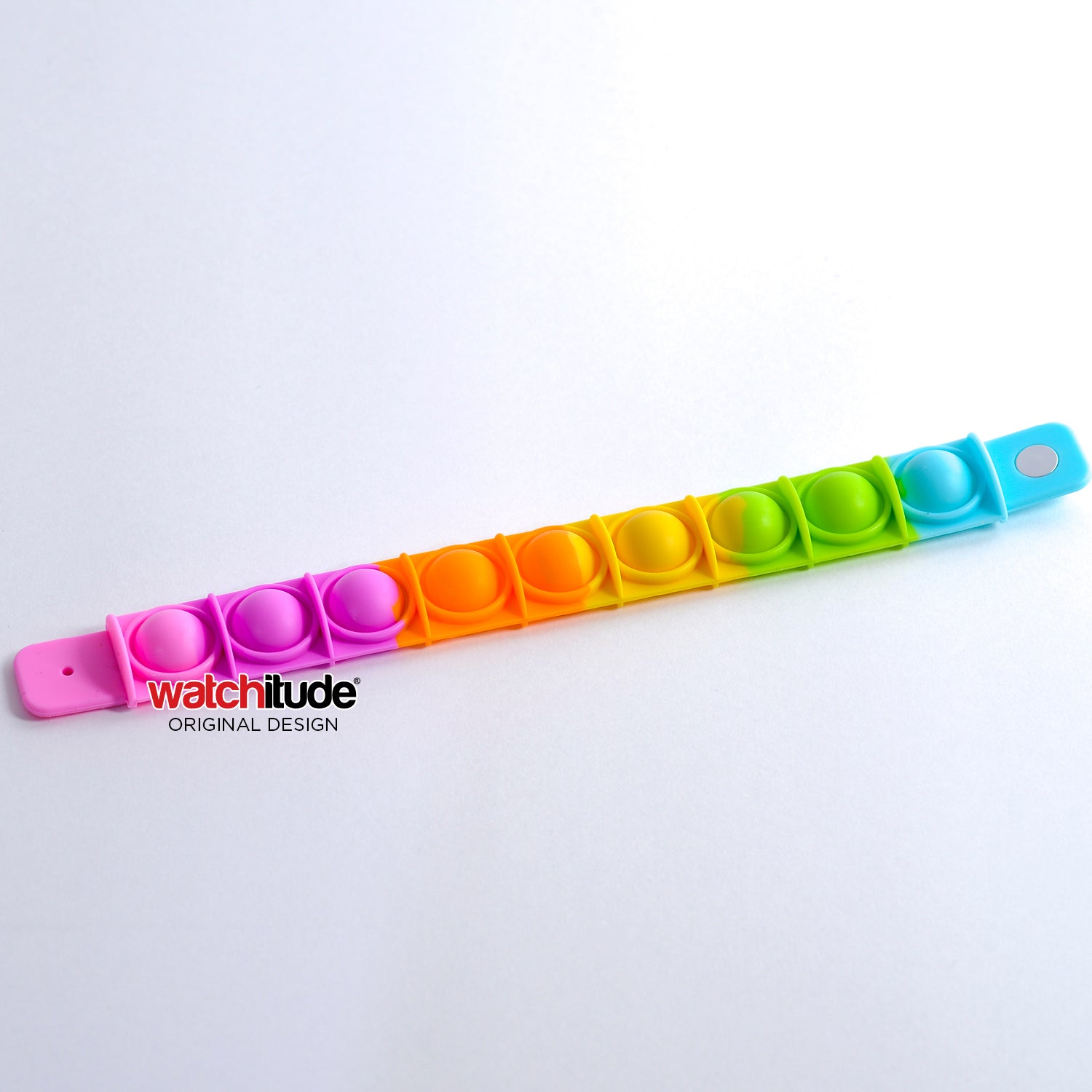 Tie Dye - POP'd Bracelet by Watchitude - Bubble Popping Toy