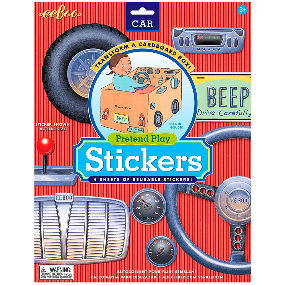 Car Pretend Play Stickers