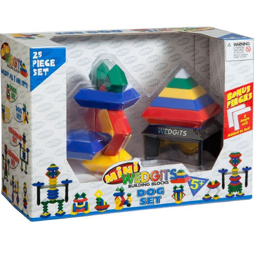 Mini Wedgits Dog Set 25 pieces