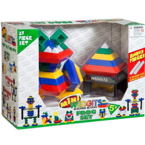 Mini Wedgits Frog Set 35 pieces