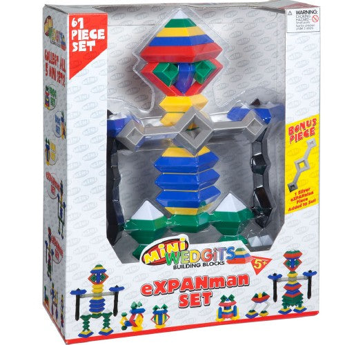 Mini Wedgits Expanman Set 61 pieces